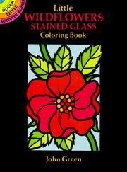 Cover of: Little Wildflowers Stained Glass Coloring Book