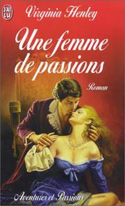 Cover of: Une femme de passions