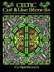 Cover of: Celtic cut & use stencils by Co Spinhoven