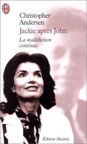 Cover of: Jackie après John  by Christopher Andersen