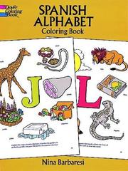 Cover of: Spanish Alphabet Coloring Book by Nina Barbaresi