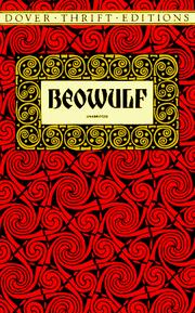 Cover of: Beowulf.