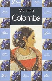 Cover of: Colomba by Prosper Mérimée