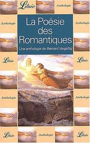 Cover of: La poesie des romantiques