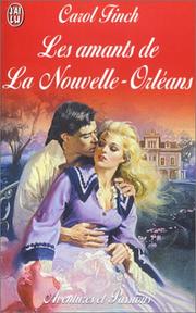 Cover of: Les Amants de la Nouvelle-Orléans