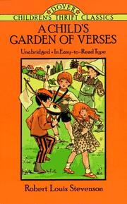 Cover of: A  child's garden of verses