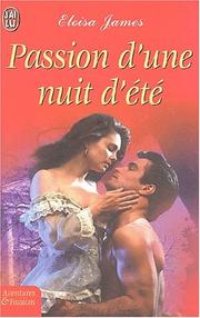 Cover of: Passion d'une nuit d'ete