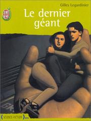 Cover of: Le Dernier Géant