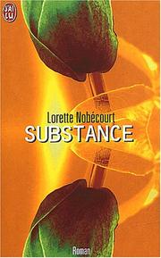 Cover of: Substance