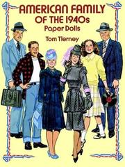 Cover of: American Family of the 1940s Paper Dolls