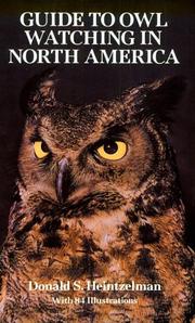 Cover of: Guide to owl watching in North America
