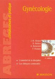 Cover of: Gynécologie, 4e édition