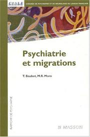 Cover of: Psychiatrie et migrations