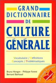 Cover of: Grand Dictionnaire De Culture Generale