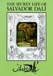 Cover of: Vie secrète de Salvador Dalí