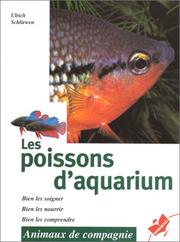 Cover of: Les poissons d'aquarium by Ulrich Schliewen, Schliewen V., Schliewen V.