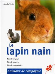 Cover of Le lapin nain