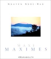 Cover of: Maxi maximes by Ngoc-Rao Nguyen