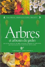 Cover of: Arbres et arbustes du jardin