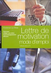 Cover of: Lettre de motivation : mode d'emploi