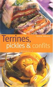 Cover of: Terrines, pickles et confits