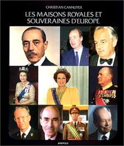 Cover of: Les maisons royales et souveraines