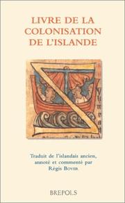 Cover of: Livre de la colonisation by Boyer