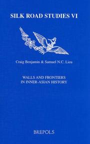 Cover of: Walls And Frontiers in Inner-asian History (Silk Road Studies) by Committee
