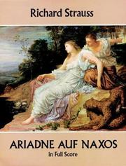 Cover of: Ariadne auf Naxos in Full Score
