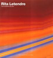 Cover of: Rita Letendre by Anne-Marie Ninacs