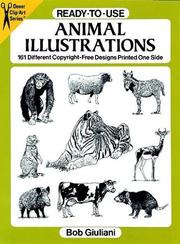 Cover of: Ready-to-Use Animal Illustrations: 161 Different Copyright-Free Designs Printed One Side (Clip-Art)