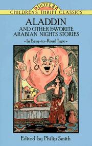 Cover of: Aladdin and other favorite Arabian nights stories by Philip Smith, Thea Kliros