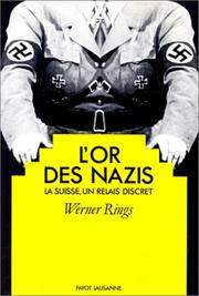 Cover of: L'or des nazis
