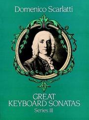 Cover of: Great Keyboard Sonatas, Series III