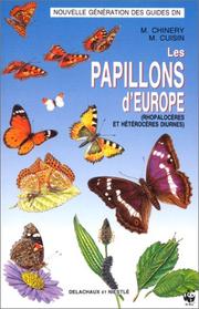 Cover of: Les papillons d'Europe