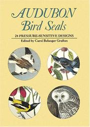 Cover of: Audubon Bird Seals: 24 Pressure-Sensitive Designs (Pocket-Size Sticker Collections)