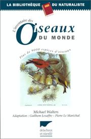 Cover of: L'Inventaire des oiseaux du monde