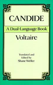 Cover of: Candide by Voltaire, Shane Weller