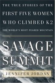 Cover of: Savage Summit by Jennifer Jordan