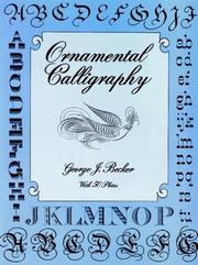 Cover of: Ornamental calligraphy