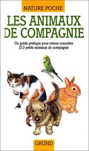 Cover of: Les Animaux de compagnie