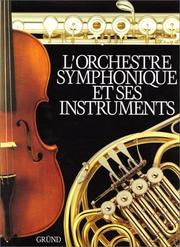 Cover of: L'Orchestre Symphonique Et Ses by Siri Reuterstrand, Siri Reuterstrand