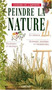 Cover of: Peindre la nature by Mercedes Braunstein
