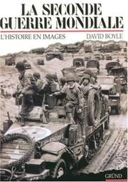 Cover of: La Seconde Guerre mondiale by David Boyle