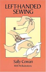 Cover of: Left-handed sewing by Sally Cowan