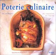 Cover of: La poterie culinaire
