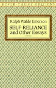 Self Reliance and Other Essays
