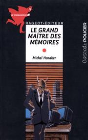 Cover of: Le grand maître des mémoires by Michel Honaker