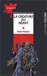 Cover of: La créature du néant