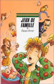 Cover of: Jeux de famille